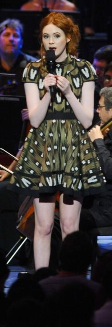 Karen Gillan, onstage