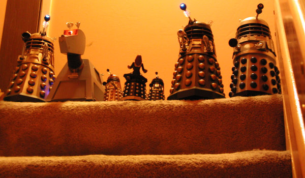 Dalek Vs. Dalek - Top of the stairs