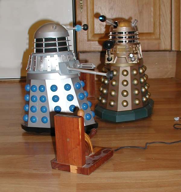 Dalek Vs. Dalek Sprint Altercation