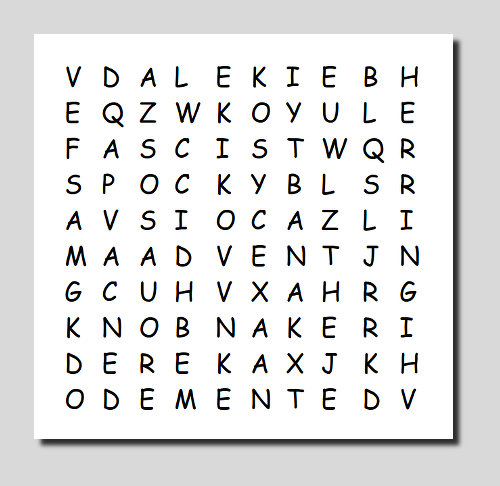 Chief Inspector Grey-um #2 - Second word search puzzle.