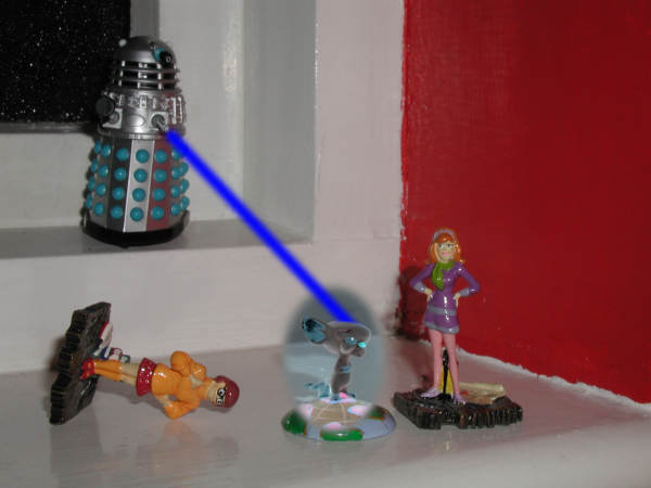 Mr. Dalek exterminates the Brain