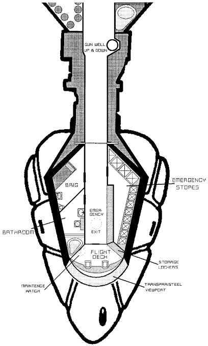 Prestinium Internal, Lower Level - Forward Section