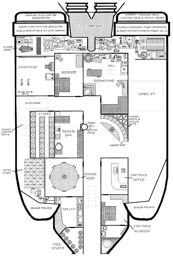 Prestinium Internal, Lower Level - Aft Section