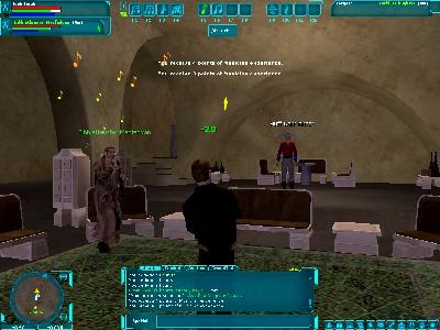 Star Wars Galaxies: Boogying with Huff and Bibblethruster.