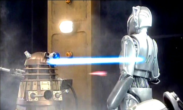 Army of Ghosts: Daleks vs Cybermen
