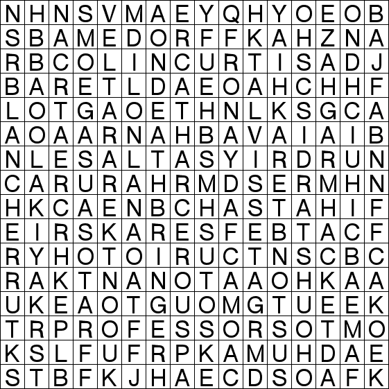 Wordseach Puzzle